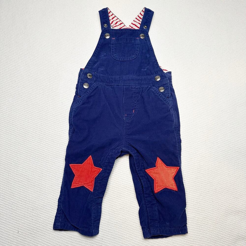 Baby Boden star corduroy overalls 9-12 months